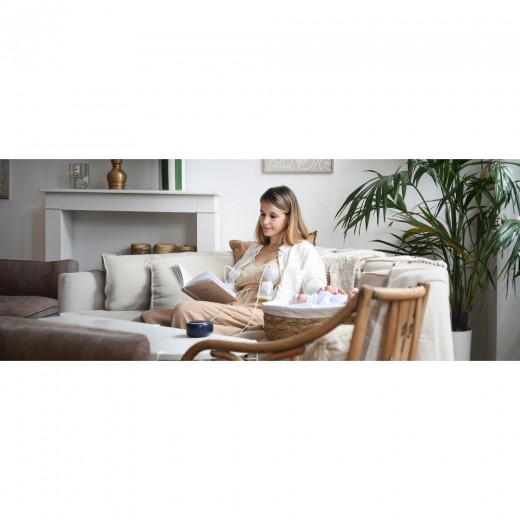 Молокоотсос электрический Beaba двойной синий, арт. 911736