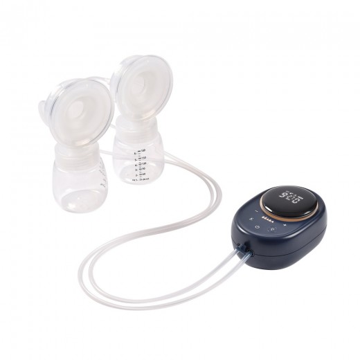 Молокоотсос электрический Beaba двойной синий, арт. 911736