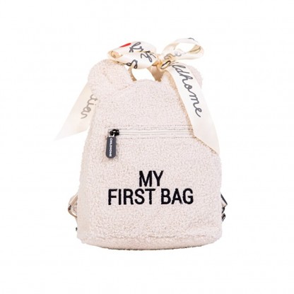 Рюкзак дитячий Childhome My first bag teddy white, арт. CWKIDBTW