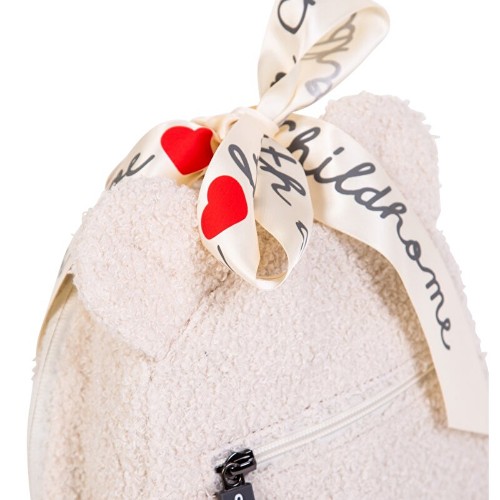 Рюкзак дитячий Childhome My first bag teddy white, арт. CWKIDBTW