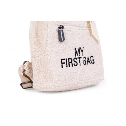 Рюкзак дитячий Childhome My first bag teddy white, арт. CWKIDBTW