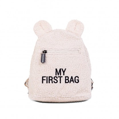 Рюкзак дитячий Childhome My first bag teddy white, арт. CWKIDBTW