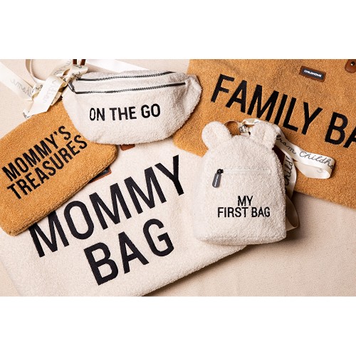 Рюкзак дитячий Childhome My first bag teddy white, арт. CWKIDBTW