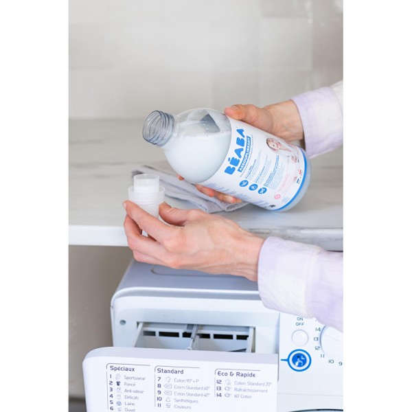 Пом'якшувач дитячий органічний для прання Beaba 1000 мл яблуневий цвіт, арт. 910010