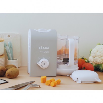 Пароварка блендер Beaba Babycook Express серый