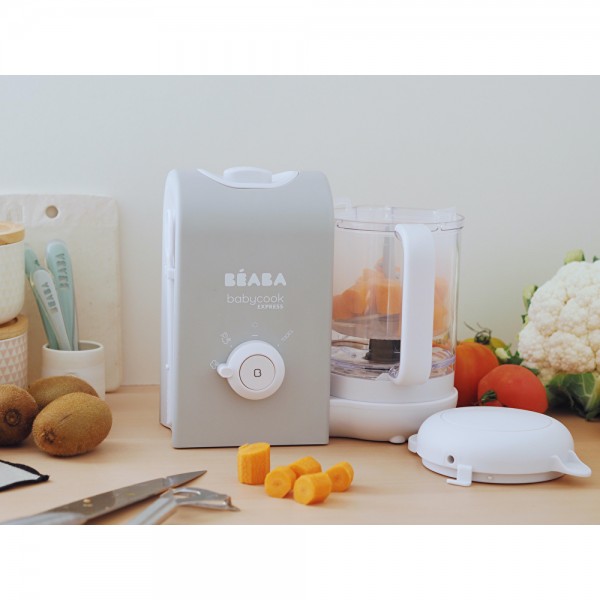 Beaba Babycook Express Gris — устройство для прикорма 4-в-1