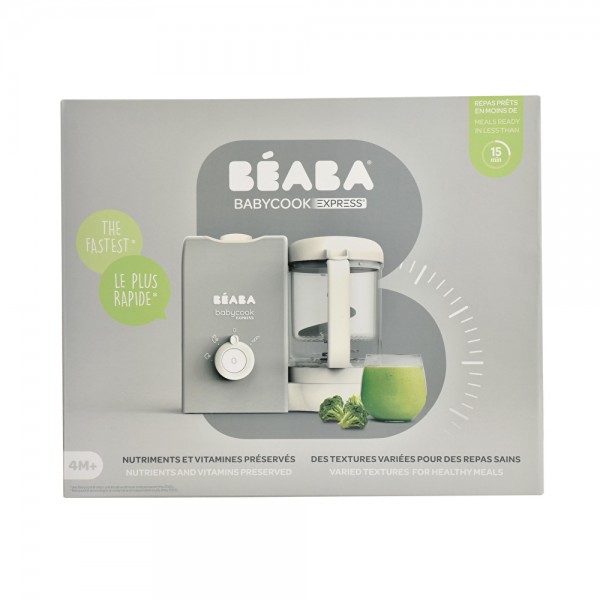 Beaba Babycook Express Gris — устройство для прикорма 4-в-1