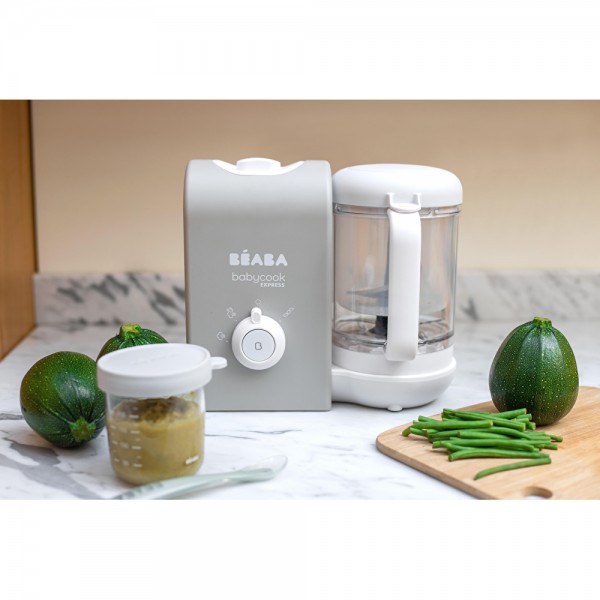 Beaba Babycook Express Gris — устройство для прикорма 4-в-1