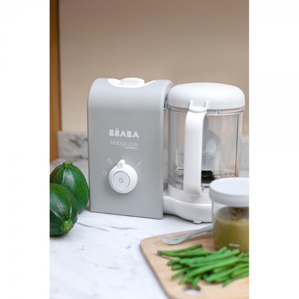 Beaba Babycook Express Gris — устройство для прикорма 4-в-1