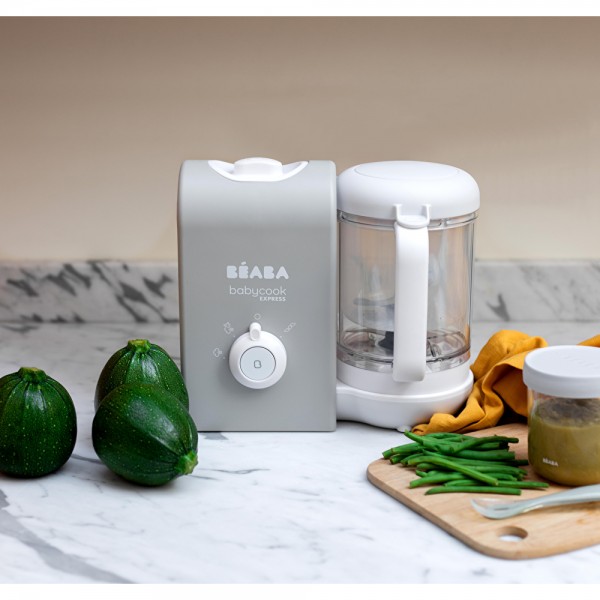 Beaba Babycook Express Gris — устройство для прикорма 4-в-1