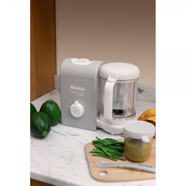 Beaba Babycook Express Gris — устройство для прикорма 4-в-1