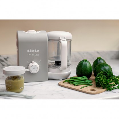 Пароварка блендер Beaba Babycook Express серый