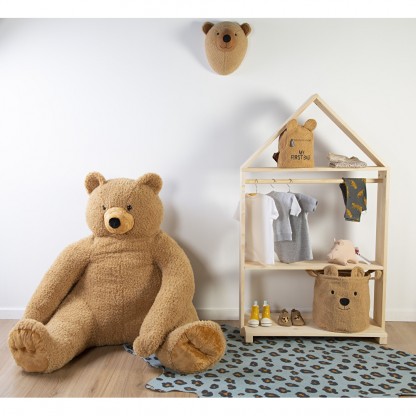 Набір корзин для іграшок Childhome Teddy коричневий, арт. CCBTBSET