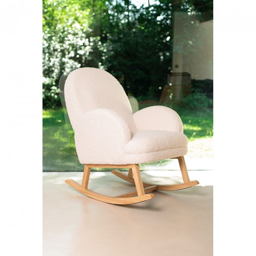 Крісло - гойдалка дитяче Childhome teddy white, арт. RCKTOW