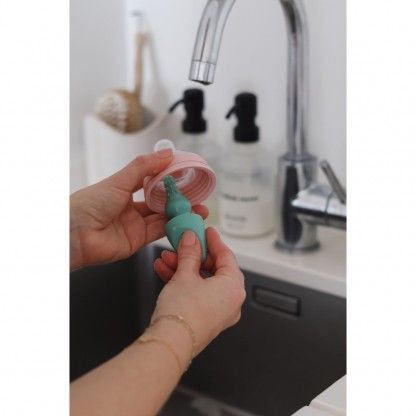 Силиконовый ёршик для бутылочек Beaba зелёный