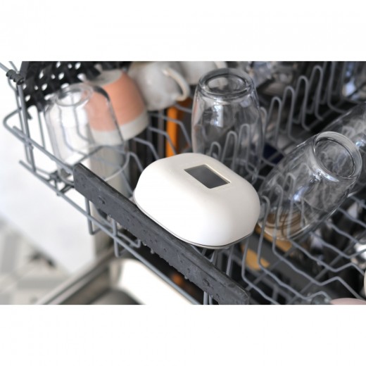 Набор посуды: тарелка, миска, стакан Beaba металлические 4+ терракотовый, арт. 913584