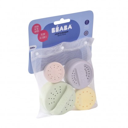 Силіконові іграшки для ванни Béaba