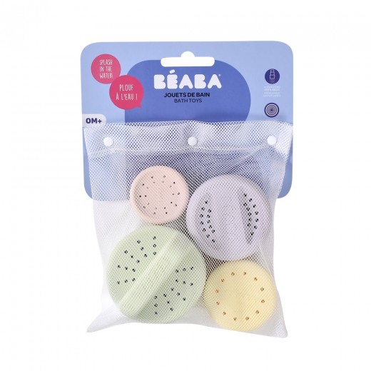 Набор игрушек для купания Beaba силиконовые, арт. 920409