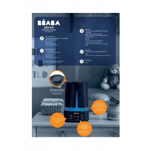 Зволожувач повітря Beaba Zen синій, арт. 920416