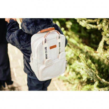 Рюкзак дитячий Childhome Mini Club canvas off white, арт. CWKIDSCOW