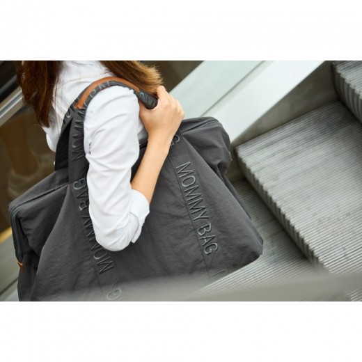 Сумка Childhome Mommy bag Signature anthracite, арт. CWMBBSUDG