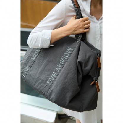 Сумка Childhome Mommy bag Signature anthracite, арт. CWMBBSUDG