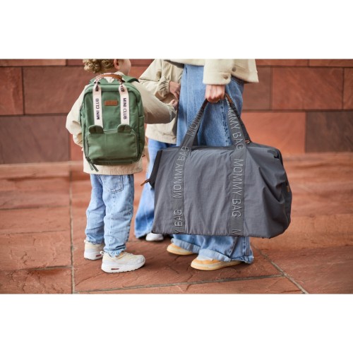 Сумка Childhome Mommy bag Signature anthracite, арт. CWMBBSUDG