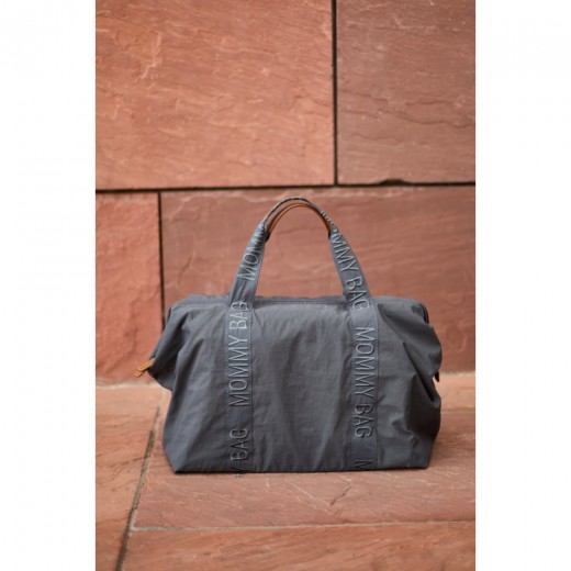 Сумка Childhome Mommy bag Signature anthracite, арт. CWMBBSUDG