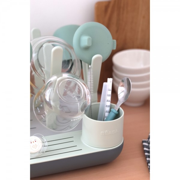 Сушилка для посуды Beaba Forest зеленый/серый, арт. 911731