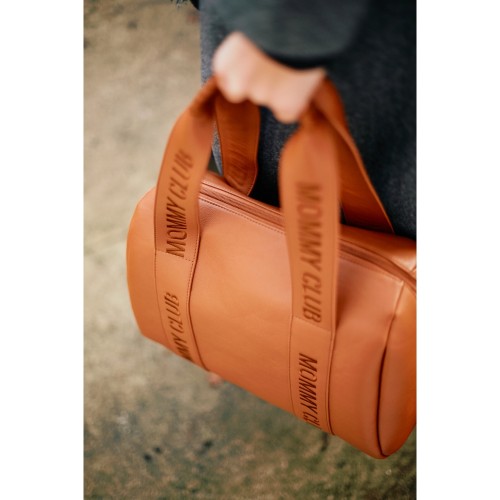 Сумка Childhome Mommy club Signature vegan leather brown, арт. CWMCSLBR