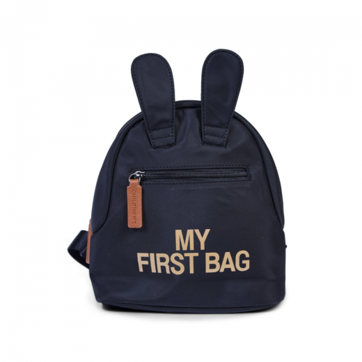 Рюкзак дитячий Childhome My first bag black/gold, арт. CWKIDBBL