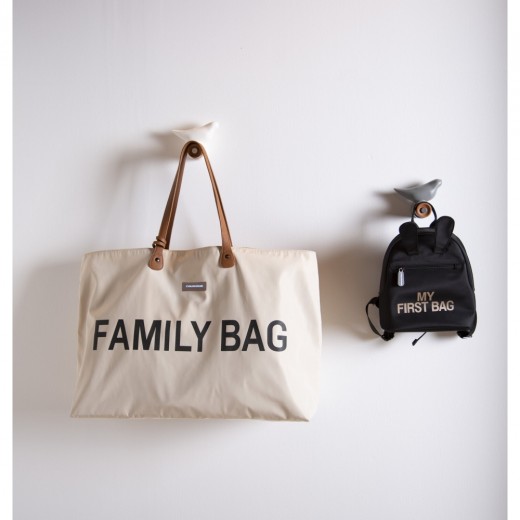 Рюкзак дитячий Childhome My first bag black/gold, арт. CWKIDBBL