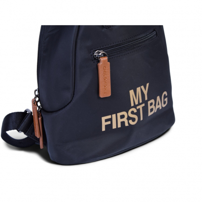 Рюкзак дитячий Childhome My first bag black/gold, арт. CWKIDBBL
