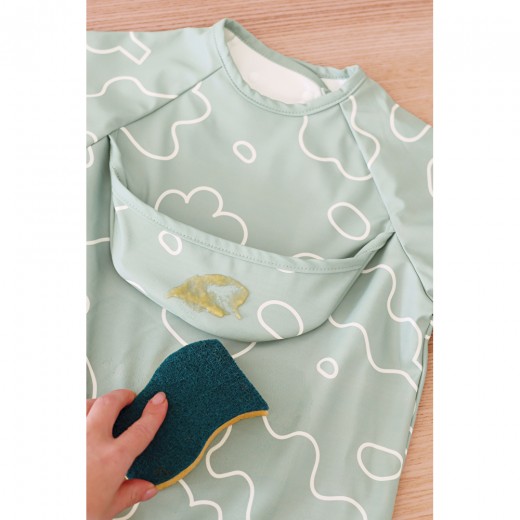 Нагрудник - фартух Beaba з рукавами зелений, арт. 913577