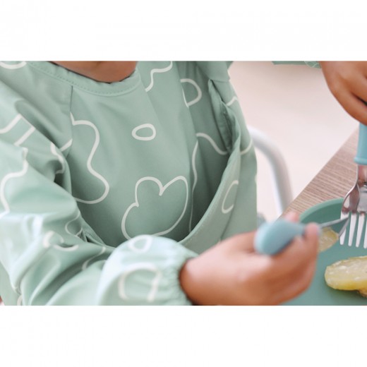 Нагрудник - фартух Beaba з рукавами зелений, арт. 913577