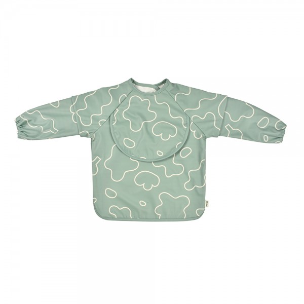 Нагрудник - фартух Beaba с рукавами зеленый, арт. 913577