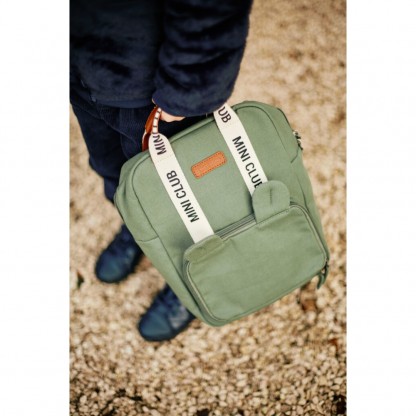 Рюкзак дитячий Childhome Mini Club canvas green, арт. CWKIDSCGR