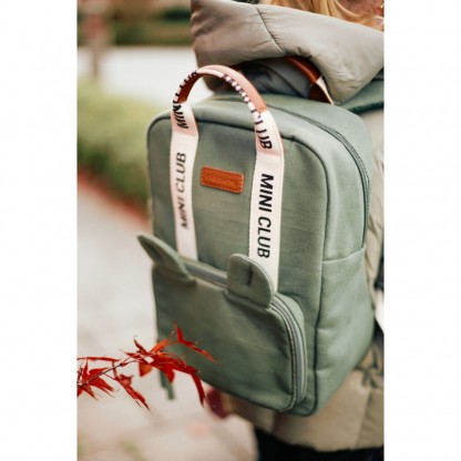 Рюкзак дитячий Childhome Mini Club canvas green, арт. CWKIDSCGR