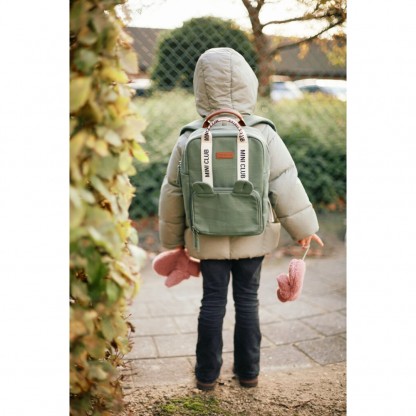 Рюкзак дитячий Childhome Mini Club canvas green, арт. CWKIDSCGR