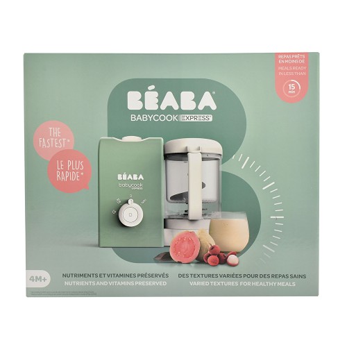 Пароварка - блендер Beaba Babycook Express оливковий, арт. 916301