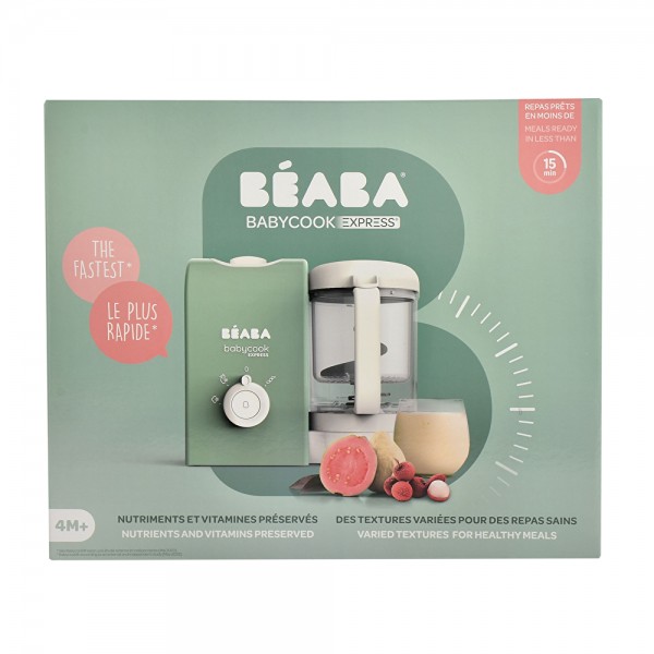 Beaba Babycook Express Olive - пароварка-блендер 4-в-1