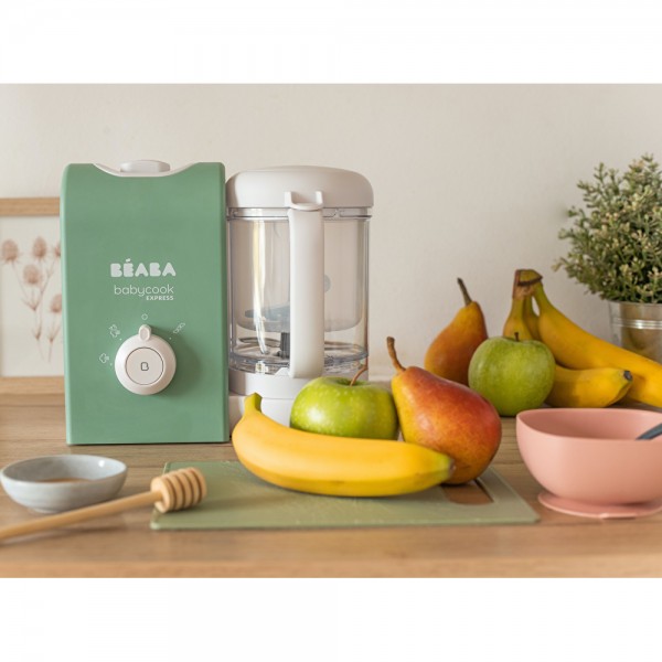 Beaba Babycook Express Olive - пароварка-блендер 4-в-1