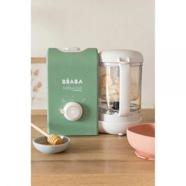 Beaba Babycook Express Olive - пароварка-блендер 4-в-1