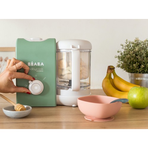 Пароварка - блендер Beaba Babycook Express оливковий, арт. 916301