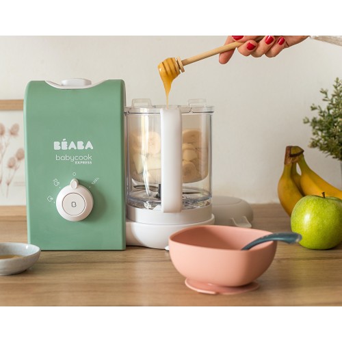 Пароварка - блендер Beaba Babycook Express оливковий, арт. 916301