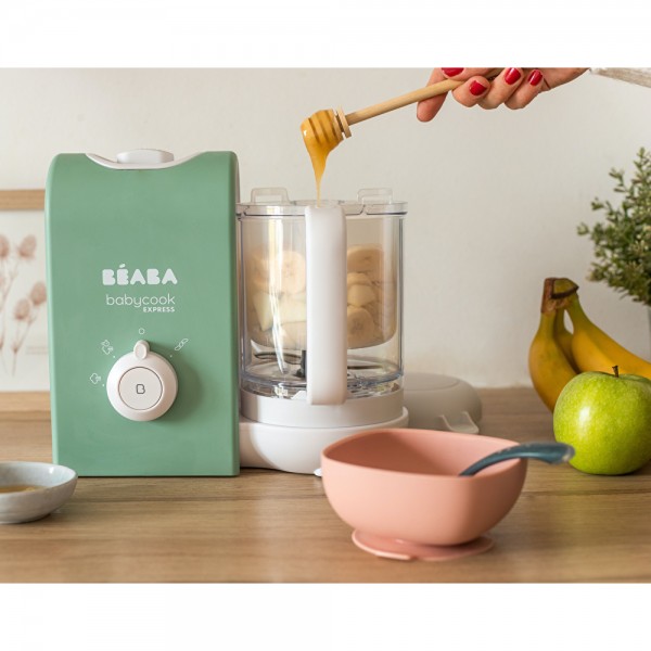 Beaba Babycook Express Olive - пароварка-блендер 4-в-1