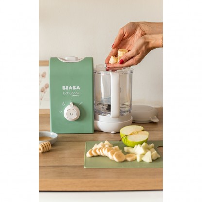 Пароварка блендер Beaba Babycook Express оливковий
