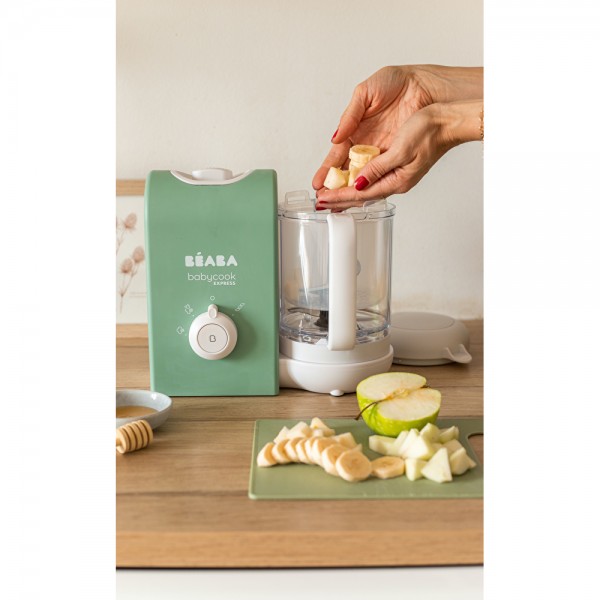 Beaba Babycook Express Olive - пароварка-блендер 4-в-1