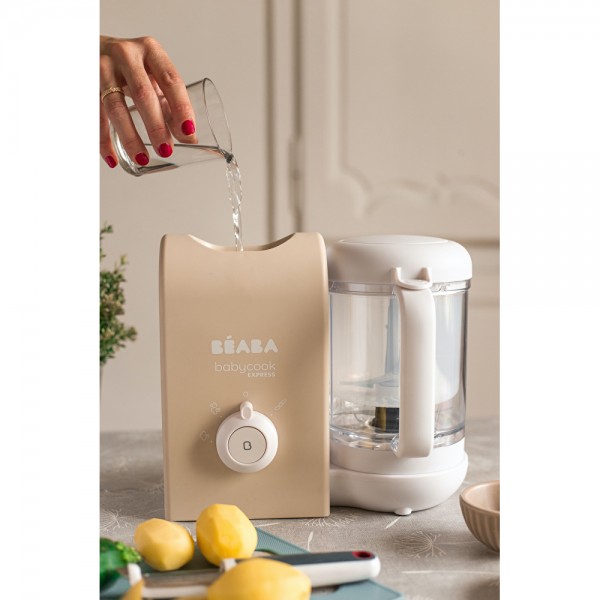 Beaba Babycook Express Beige — устройство для прикорма 4-в-1