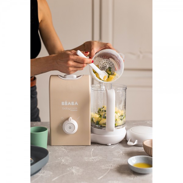 Beaba Babycook Express Beige — устройство для прикорма 4-в-1
